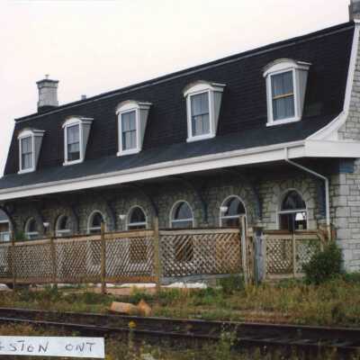 Photograph, CNR Station at Kingston, Ontario, 1990.