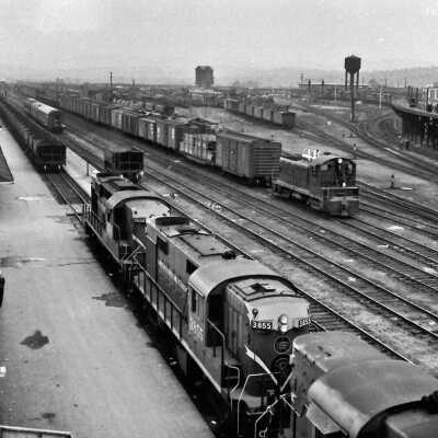 Photograph, Capreol rail yard.