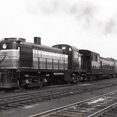 Photograph, CPR Engine No. 1501