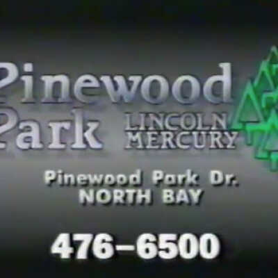 Video, Commercial, Pinewood Park Lincoln Mercury, North Bay, Ontario, 1994.