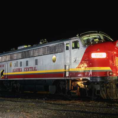 Photograph, Algoma Central Locomotive 1756, Steelton, 1996.