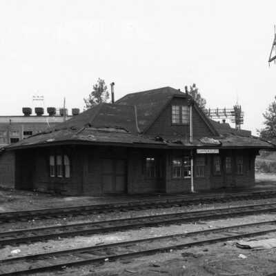 Photograph, Coppercliff Railway Station.