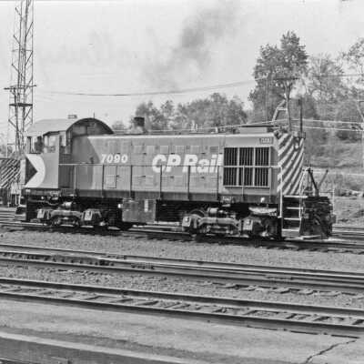 Photograph, CP Rail Locomotive 7090.