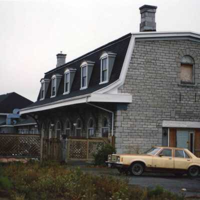 Photograph, CNR Station at Kingston, Ontario, 1990.