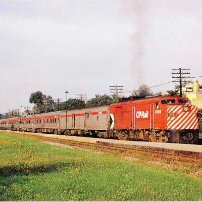 Photograph, Postcard, CPR, August 1972, Atlantic Limited.