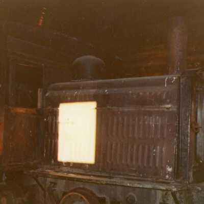 Photograph, Abandoned Locomotives.