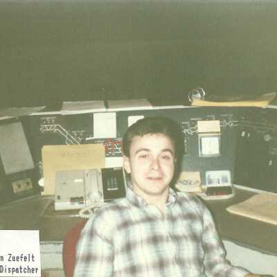 Photograph, Conron Zufelt, Train Dispatcher.