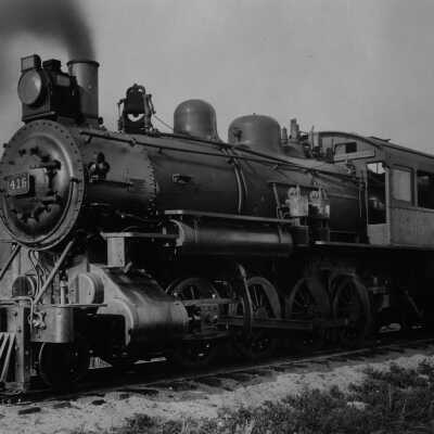 Photograph, Canadian Northern Railway Locomotive No. 416.