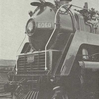 Photograph, CNR Locomotive 6060