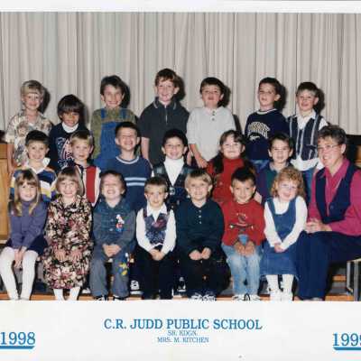 Photograph, CR Judd Public School SK Class Photo, 1998-1999.