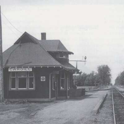 Photograph, CNR Station, Cargill, Ontario, Canada.