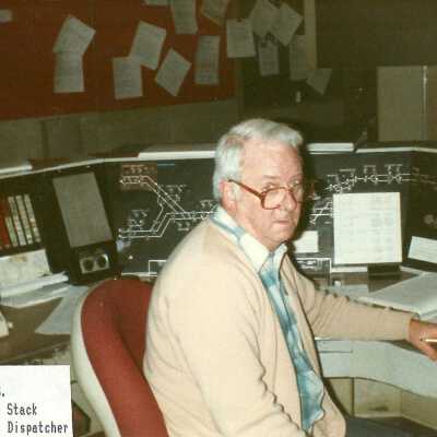Photograph, Grant Stack, Train Dispatcher.