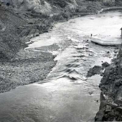 Photograph, Foleyet River With Dock.