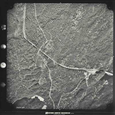 Photograph, Aerial Shots, Canadian National Railway, Unknown Location.