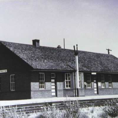 Photograph, CNR Station, Princeton, Ontario.