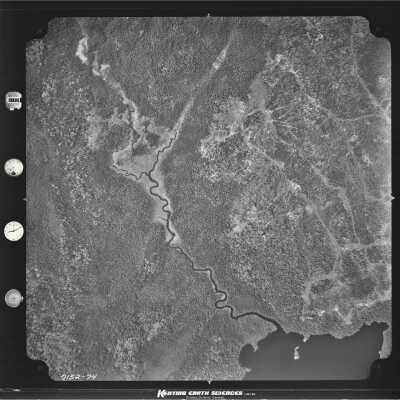 Photograph, Aerial Shots, Canadian National Railway, Unknown Location.