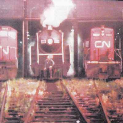 Photograph, CNR Locomotive 6060.