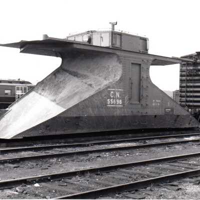 Photograph, CNR Snow Plow 55696
