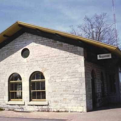 Photograph, CNR Station at Napanee, Ontario.