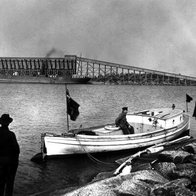 Photograph, Ore dock Key Harbour.