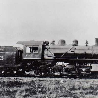 Photograph, CPR Locomotive 1633.