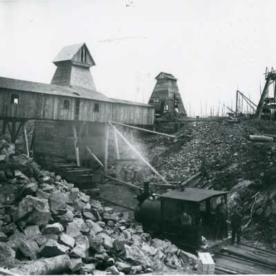 Photograph, Dominion Nickel Mine, Sudbury, Ontario.