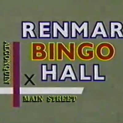 Video, Commercial, Renmar Bingo Hall, North Bay, Ontario, 1996.