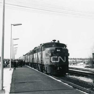 Photograph, CNR Locomotive 5750.