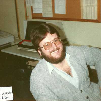 Photograph, Roger A. Lalonde, Operator.