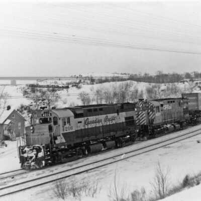 Photograph, Canadian Pacific Locomotive 4216.