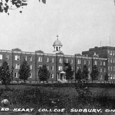 Photograph, Sacred Heart College, Sudbury, Ontario.