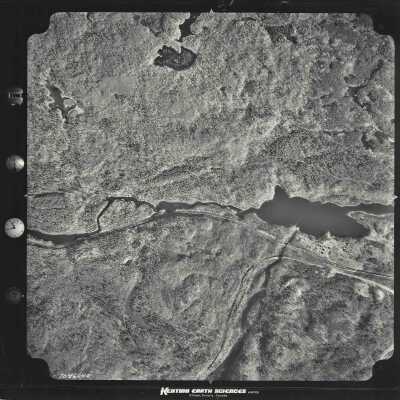 Photograph, Aerial Shots, Canadian National Railway, Unknown Location.