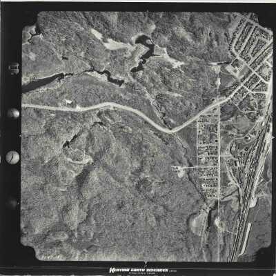 Photograph, Aerial Shots, Canadian National Railway, Unknown Location.