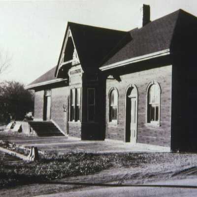 Photograph, CNR Station at Lakefield, Ontario.