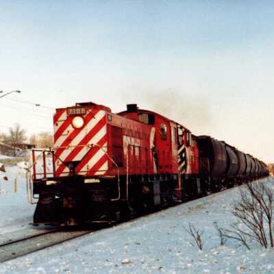 Photograph, Canadian Pacific Engine 7108