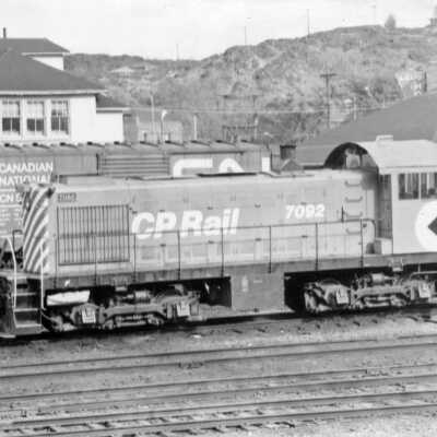 Photograph, CP Rail Locomotive 7092.