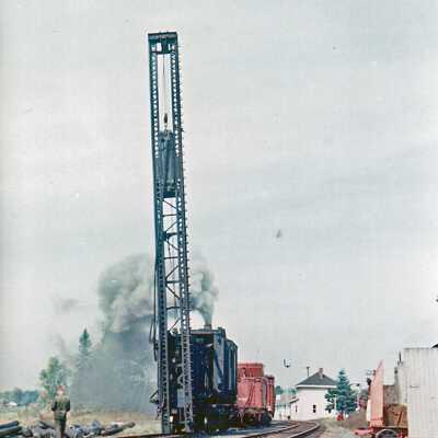 Photograph, CPR Auxiliary Crane.