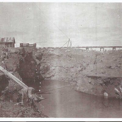 Photograph - Gertrude Mine, pit. May 28, 1906