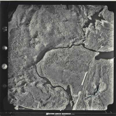 Photograph, Aerial Shots, Canadian National Railway, Unknown Location.