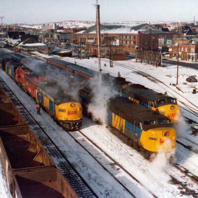 Photograph, 3 VIA Engines