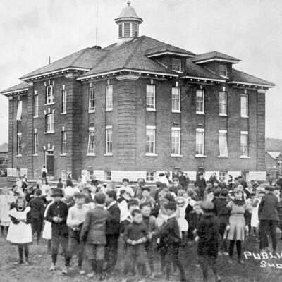 Photograph, Public School, Sudbury, Ontario.