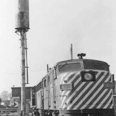 Photograph, Canadian Pacific Locomotive 4093.