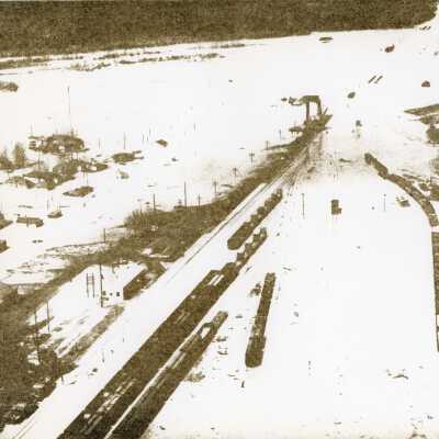 Photograph, Foleyet Station Flooding.