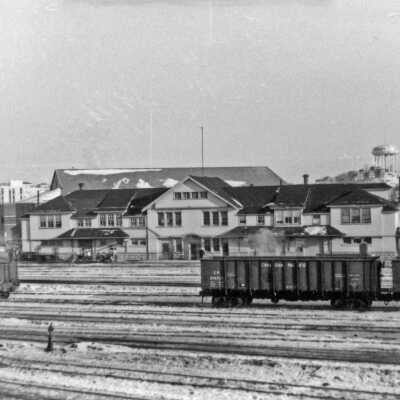 Photograph, Sudbury Canadian Pacific Station, Sudbury, Ontario.