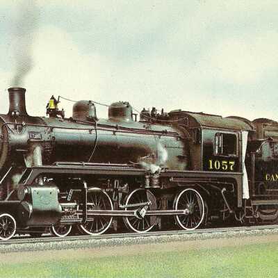 Photograph, CPR Locomotive 1057