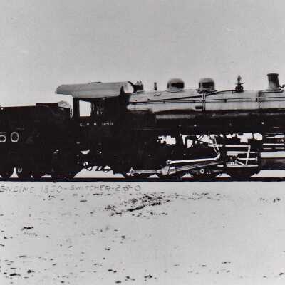 Photograph, CPR Locomotive 1850.