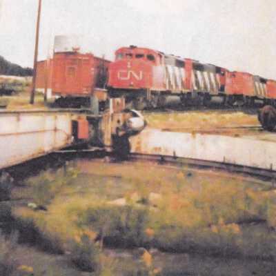 Photograph, Capreol Roundhouse and Turntable.
