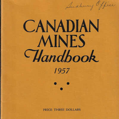 Canadian Mines Handbook, 1957