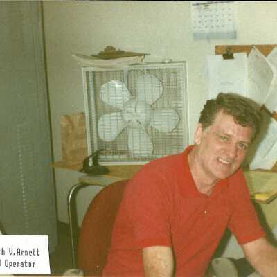 Photograph, Keith V. Arnett, Yard Operator.