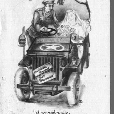 Dippe Carisse War Bride Post Card